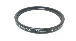【 Excellent+5 w/case 】CONTAX 55mm 1A MC Lens Filter From JAPAN #339 - Picture 1 of 3