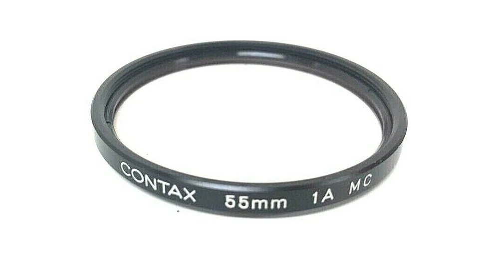 【 Excellent+5 w/case 】CONTAX  55mm 1A MC Lens Filter From JAPAN  #339 - Image 1 of 3