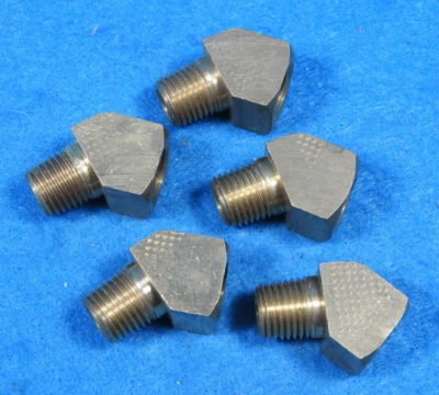 Parker  2214P-2-2   1/4" NPT 45 Degree Elbow - Lot of 5, New - Image 1 of 4