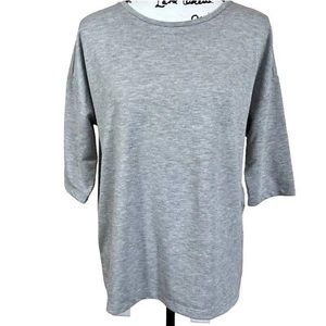 Romeo & Juliet Couture graues Sweatshirt Damen Relax Fit 3/4 Arm Gr. M - Bild 1 von 11