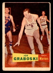 1957 Topps Basketball #41 Joe Graboski GD