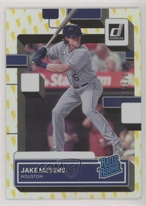 2022 Panini Donruss Rated Rookie Voltage /25 Jake Meyers #47 Rookie RC
