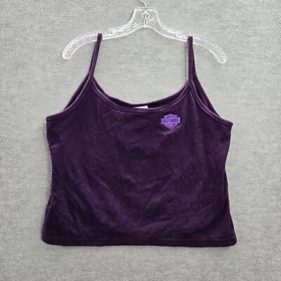 Harley Davidson женщин Майка 2 X фиолетовый Мариетта Атланта GA логотип Earl Smalls - Изображение 1 из 4