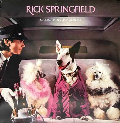 Rick Springfield - Success Hasn't Spoiled Me Yet - Japan Vinyl insert - RPL-8127 - Image 1 of 4