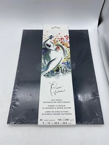 American Crafts, Paper Fashion Hot Press Watercolor Paper Pad - Picture 1 of 2