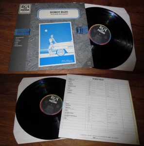 Roland Bocquet Robot Bleu LP ORG French Library RCA Media Synth Pop Experimental - Picture 1 of 1