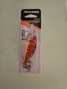 Bomber Deep Flat A Crankbait descontinuado color besugo naranja pesca de lubina - Imagen 1 de 6