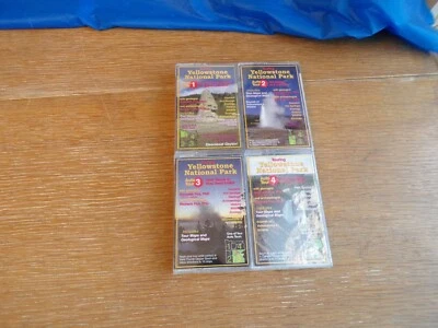 Touring Yellowstone National Park 4-Cassette Set Self-Guided Auto Tours-Sealed - Image 1 of 2