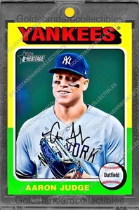 Aaron Judge RARE TOPPS INVESTMENT CARD SSP YANKEES HALL OF FAME MVP MINT - Picture 1 of 2