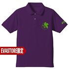 EVASTORE limited Evangelion NERV embroidery polo shirt PURPLE M size New
