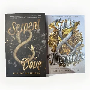 Serpent & Dove, Gods & Monsters By Shelby Mahurin Book One & Three PBs - Picture 1 of 3