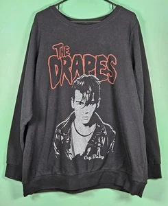 Cry-Baby Mens T Shirt Long Sleeve Size 3XL Black Johnny Depp Cotton Tee - Picture 1 of 4
