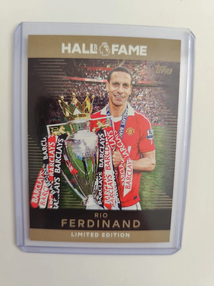 Topps Premier League 2026 Rio Ferdinand Hall of Fame Manchester United HOF6 - Image 1 of 1
