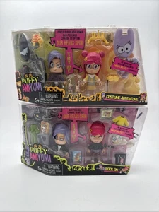 HI HI PUFFY AMIYUMI ROCK ON KOSTÜM ADVENTURE SPIELSETS 2005 MATTEL SNAP ON - NEU - Bild 1 von 16