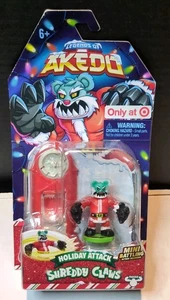 AKEDO HOLIDAY ATTACK, FIGURE, MINI GUERRIERI DA COMBATTIMENTO (ARTIGLI SHREDDY) - Foto 1 di 5