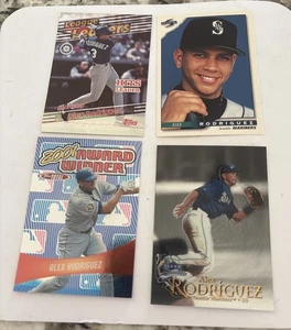 Lot Of (4) Alex Rodriguez Baseball Cards Fleer Topps Score - Picture 1 of 2