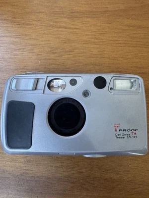 Yashica T4 Kyocera T Proof 35mm Film Camera-FOR PARTS - Image 1 of 4