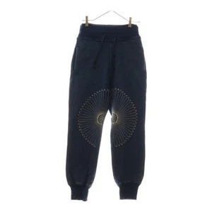 KAPITAL Capital Furoshiki Pattern Sweat Ribbed Pants Jogger Indigo Ek-397 Used f - Picture 1 of 8