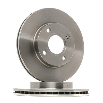 2x DELPHI BG3359 Disco freno Anteriore per FORD Fiesta Mk6 Schrägheck (JA8, JR8) - Immagine 1 di 4