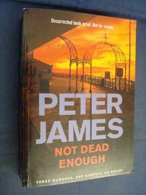 Not Dead Enough by James, Peter (2007) - Hardcover, by Peter James - Good - Image 1 of 2
