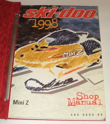 Skidoo 1998 Mini Z manual de servicio taller de reparación Ski Doo Foto 1 de 4