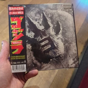 Eminem ft. Juice Wrld - Godzilla Splatter Vinyl - 7" Inch - SOLD OUT Shady - Picture 1 of 3