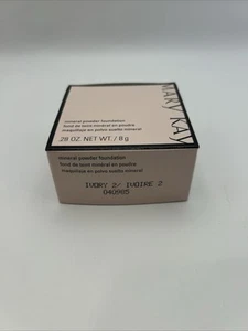 Mary Kay Mineral Powder Foundation Ivory 2 Discontinued New in Box - Picture 1 of 6