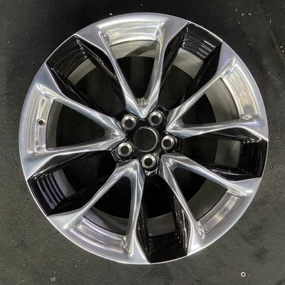 Llanta trasera Lexus negra pulida LC500H LC500 OEM 21” 2018-2023 74362A Foto 1 de 4