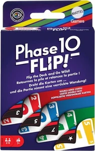 Mattel Games Phase 10 Flip Card Game, Family Game with Double-Sided... - Picture 1 of 6
