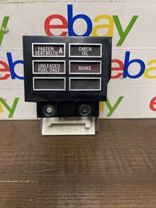 1988-1989 Lincoln Town Car Warning Dash Light Assembly E8VB-10D884-B - Picture 1 of 3