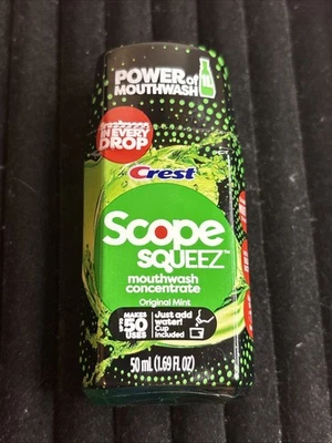 Crest Scope Squeeze Mouthwash Concentrate Original Mint, 50mL (Just Add Water) - Image 1 of 3