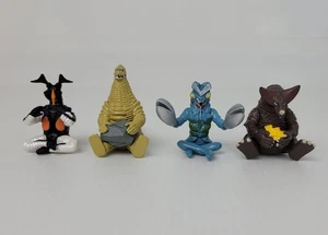 Ultraman Kaiju Waiting Series 1 Complete Set of 4 1.5" Figures Bandai Gashapon - Picture 1 of 17