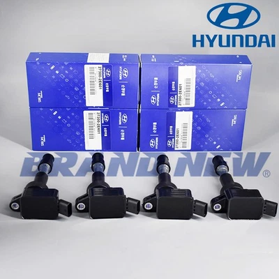 4 Hyundai 27300-2E601 Ignition Coil UF816 For Hyundai Sonata Elantra Kona Kia US - Image 1 of 4
