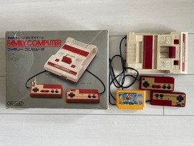 First Generation Family Computer Famicom With Super Mario 3