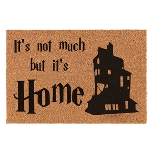 Funny Coir Doormat It's Not Much But It's Home Welcome Front Porch Decor Door... - Picture 1 of 7