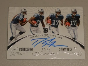 2015 Panini Flawless Progressions Autograph Auto Dorial Green-Beckham 02/25 RC - Picture 1 of 2