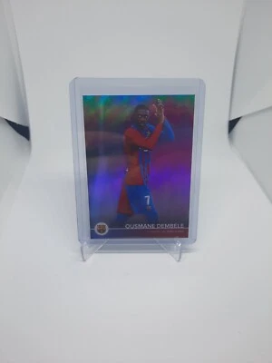 2021-22 Topps Barcelona Team Set Ousmane Dembele Pink 94/99 #15 - Image 1 of 2