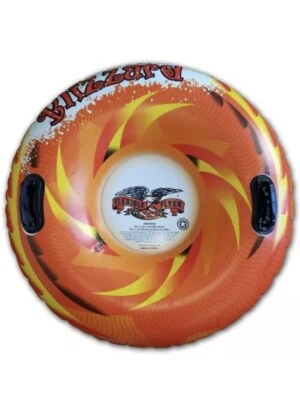 NEW Flexible Flyer Blizzard 39" Inflatable Snow Tube 16 Gauge Cold Resistant - Image 1 of 3