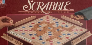 Scrabble Game Board Preowned Complete See Pics - Picture 1 of 4