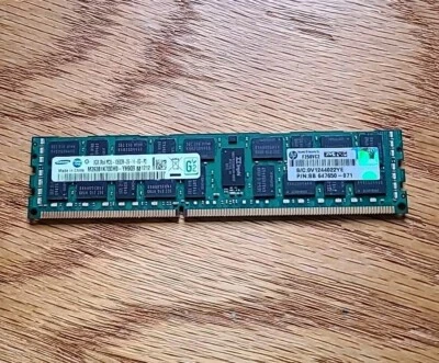 SAMSUNG 8GB PC3L-10600R REG ECC SERVER RAM M393B1K70DH0-YH9Q9 FAST SHIP - Image 1 of 3