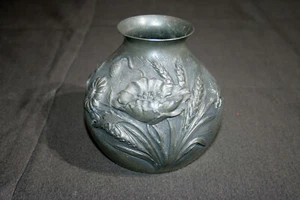 Zinn - Vase L.Mazoye um 1900 - Bild 1 von 6