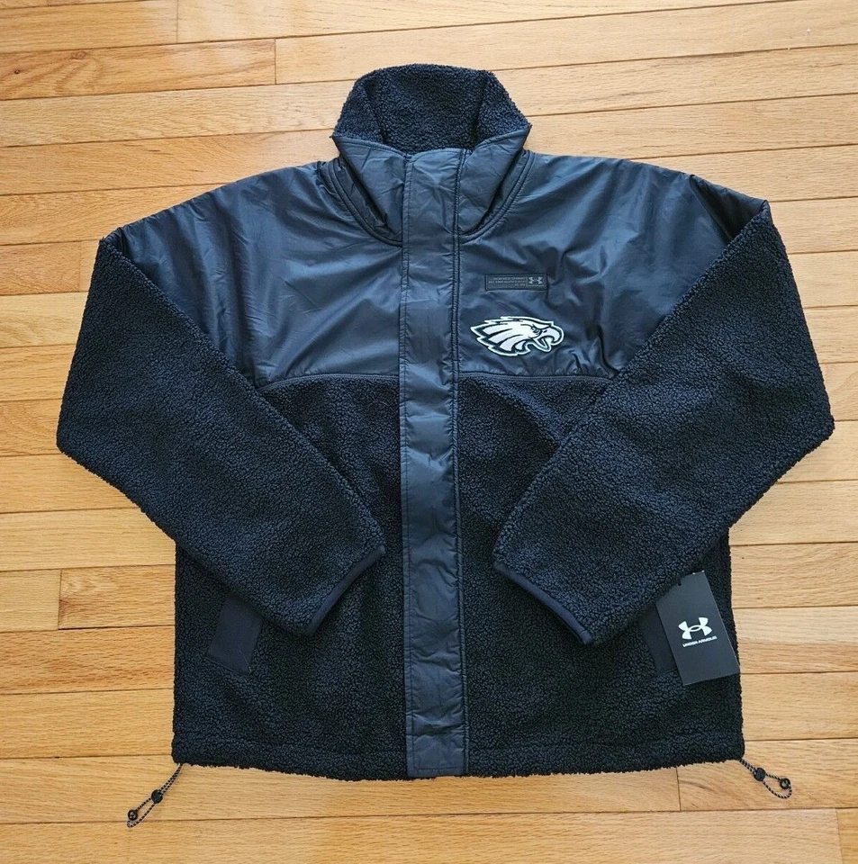 Philadelphia Eagles Under Armour Mission Boucle Jacket/Swacket for Ladies NWT - Image 1 of 1