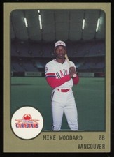 1988 ProCards Vancouver Canadians MIKE WOODARD RC WHITE SOX ATHLETICS A'S