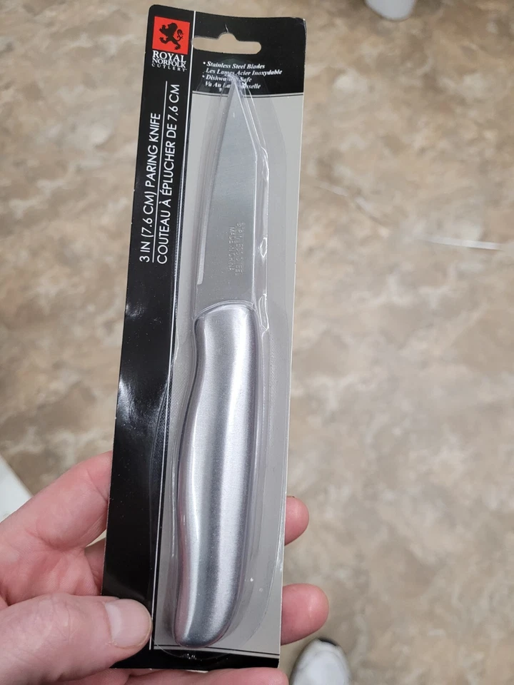 Royal Norfolk Cutlery Stainless Steel 3" Paring Knife