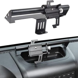 Car Duty Dash Cell Phone Holder Mount for Jeep Wrangler JK JKU 2/4 Door 2011-18 - Picture 1 of 7