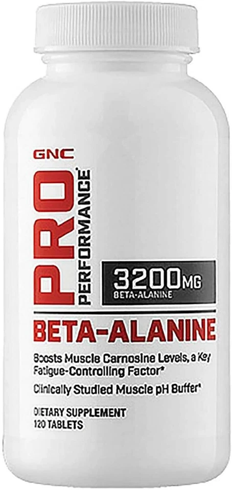GNC Pro Performance Beta-Alanina 3200mg 120 Comprimidos (EXP:01/2027) - Imagem 1 de 1