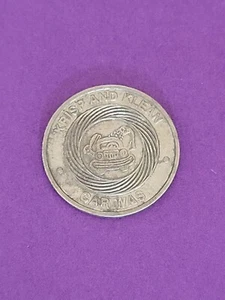 Krisp And Klean Car Wash 25 Cent Token - Picture 1 of 8