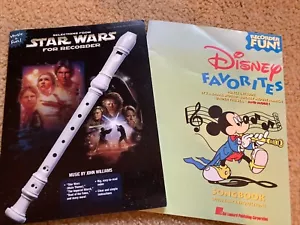 Star Wars & Disney Favorites Recorder Books - Picture 1 of 3