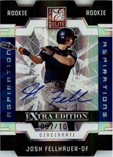 2009 Donruss Elite Extra Edition Signature Aspirations #95 Josh Fellhauer/100