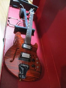 AXE HEAVEN TREY ANASTASIO Ocelot 1:4 Scale Replica Guitar w/STAND & BOX - Picture 1 of 4